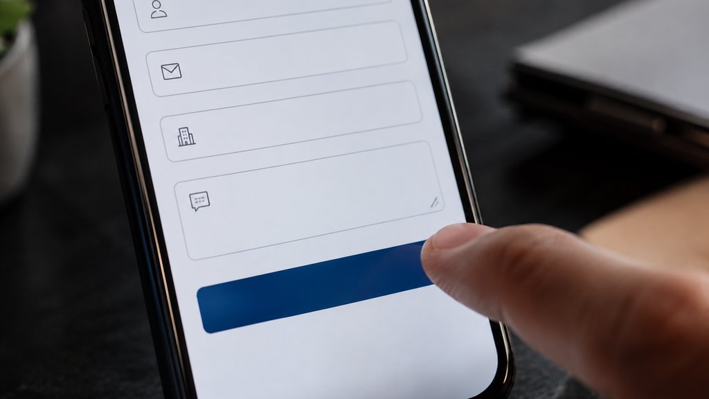 SEO for MSPs: How to Get Your IT Business Found Online 4 simplified MSP contact form mobile detail